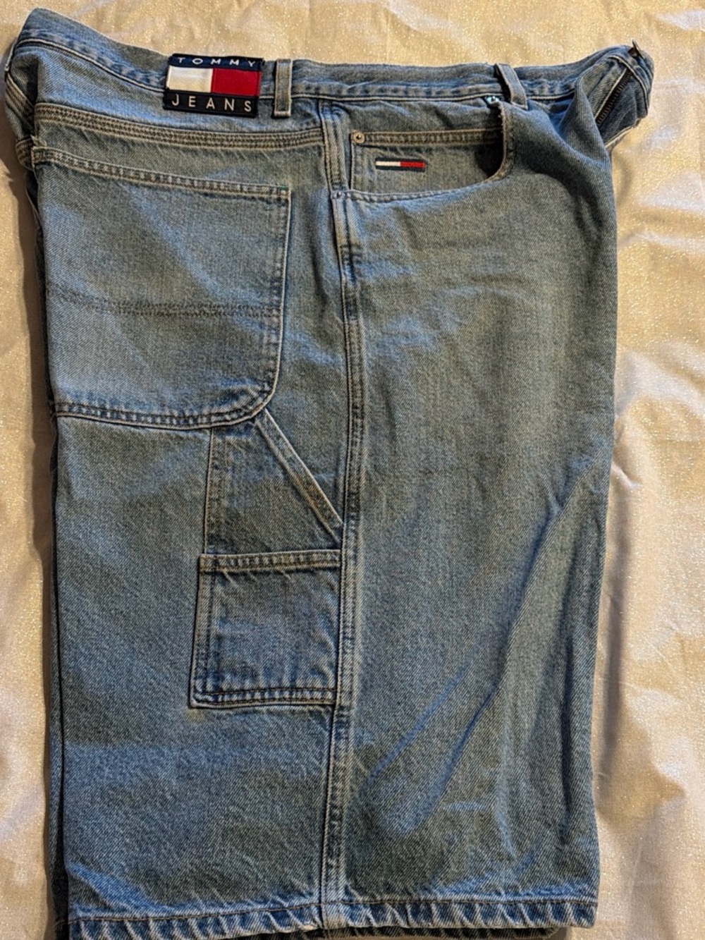 Tommy Hilfiger Light Blue Carpenter Denim Shorts